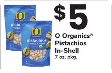 O Organics Pistachios In-Shell