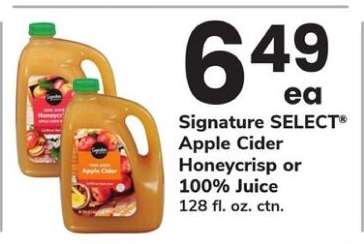 Signature Select Apple Cider
