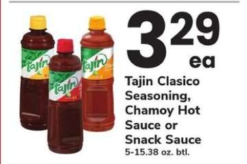Tajin Clasico Seasoning, Chamoy Hot Sauce or Snack Sauce
