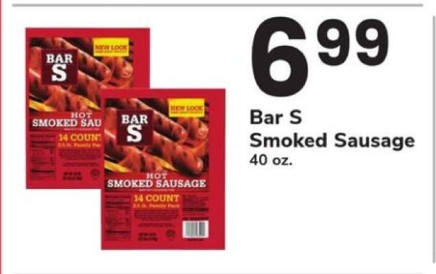 Bar S Smoked Sausage