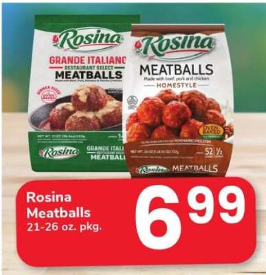 Rosina Meatballs