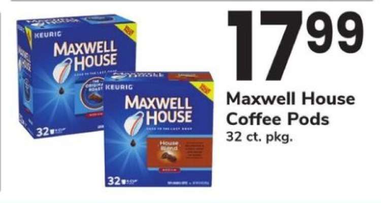 Maxwell House Coffee Pods