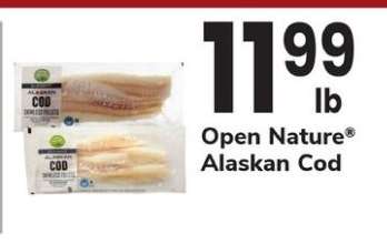 Open Nature Alaskan Cod