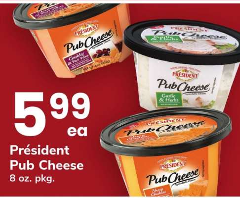 President Pub Cheese