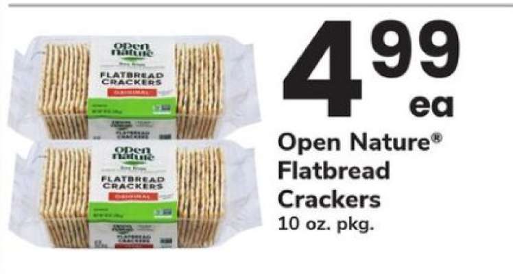 Open Nature Flatbread Crackers