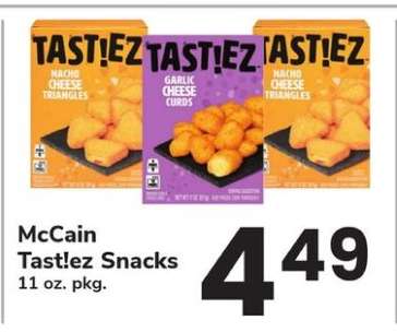 McCain Tast!ez Snacks