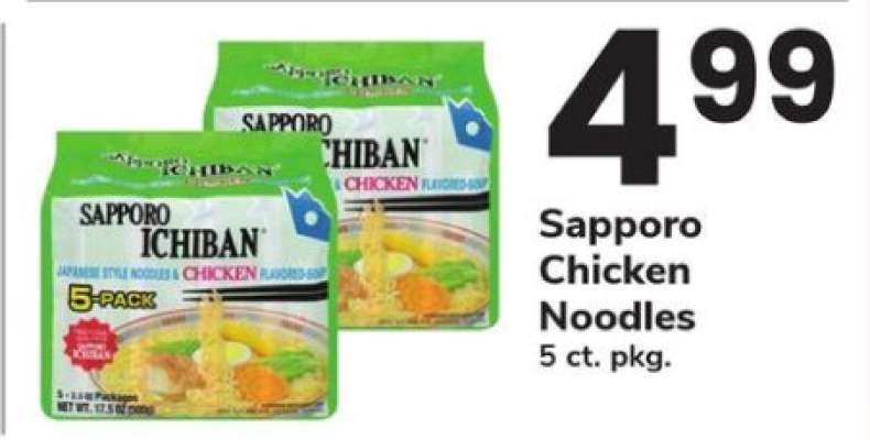 Sapporo Chicken Noodles