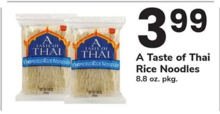 A Taste of Thai Rice Noodles