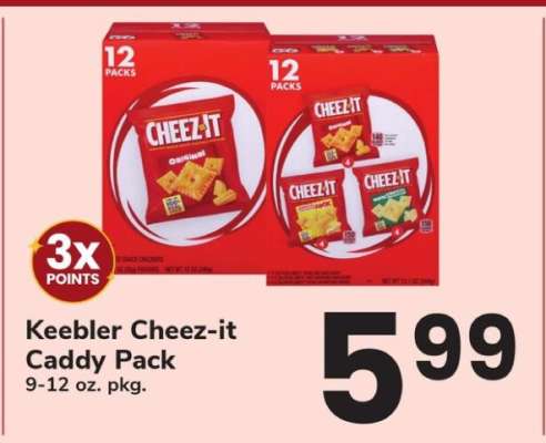 Keebler Cheez-it Caddy Pack