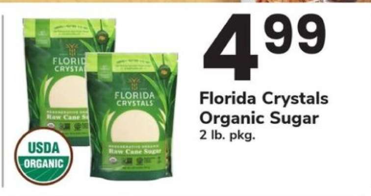 Florida Crystals Organic Sugar