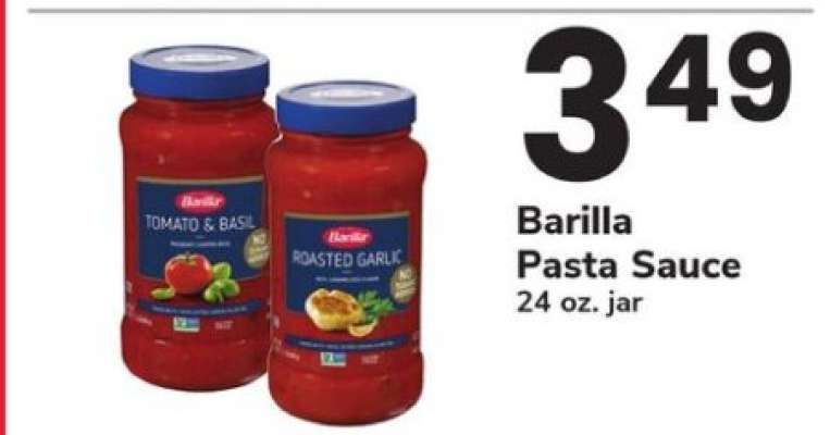 Barilla Pasta Sauce