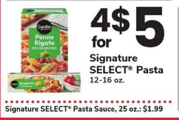 Signature Select Pasta