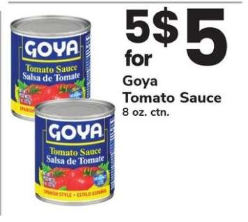 Goya Tomato Sauce