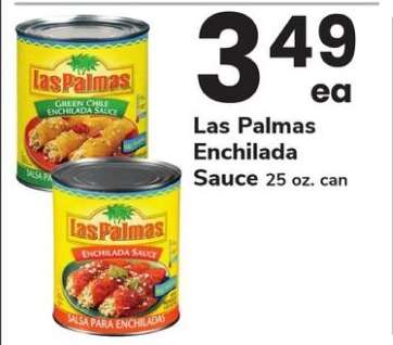 Las Palmas Enchilada Sauce