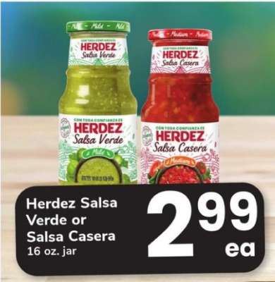 Herdez Salsa Verde or Salsa Casera