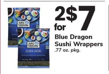 Blue Dragon Sushi Wrappers