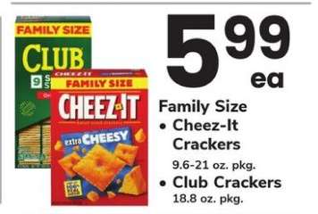 Family Size Crackers