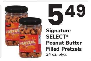 Signature SELECT Peanut Butter Filled Pretzels