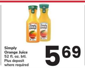 Simply Orange Juice