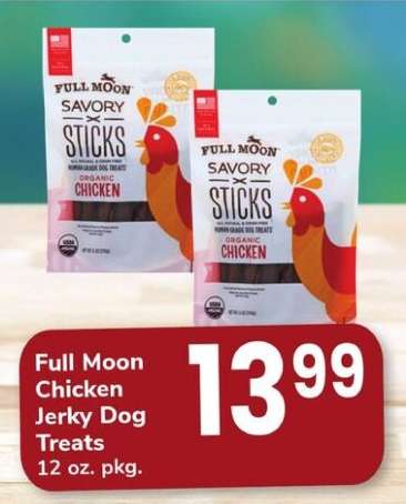 Full Moon Chicken Jerky Dog Treats