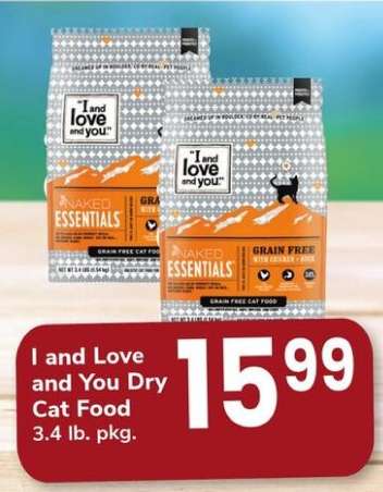 I and Love and You Dry Cat Food
