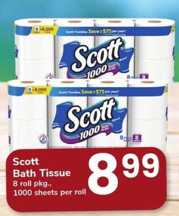 Scott Bath Tissue
