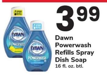 Dawn Powerwash Refills Spray Dish Soap