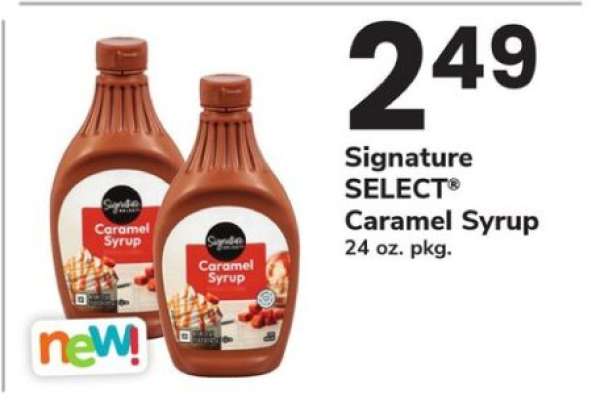 Signature SELECT Caramel Syrup