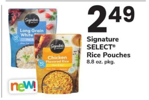 Signature SELECT Rice Pouches