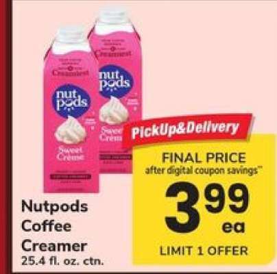 Nutpods Coffee Creamer