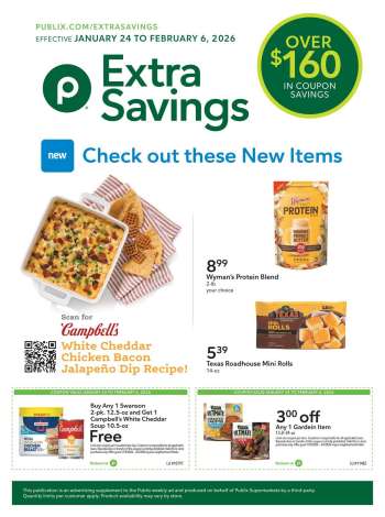 Publix Flyer - 01/24/2026 - 02/06/2026.
