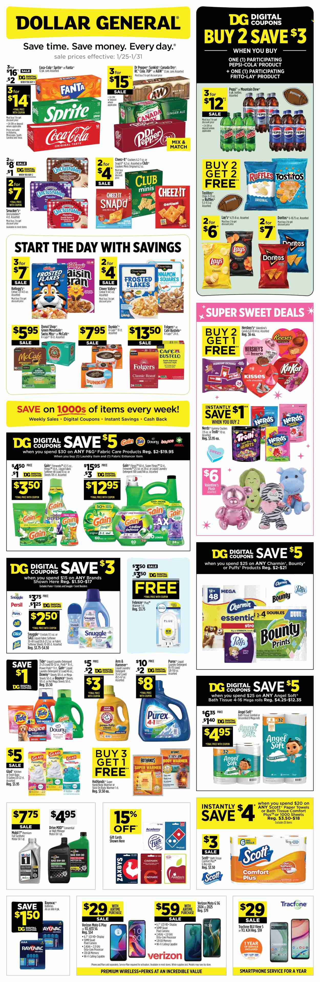 Dollar General ad - 01/25/2026 - 01/31/2026. Page 1