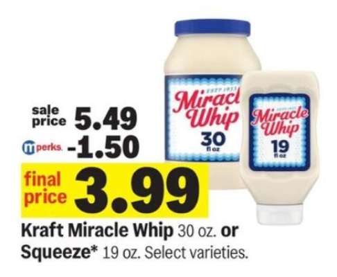 Kraft Miracle Whip