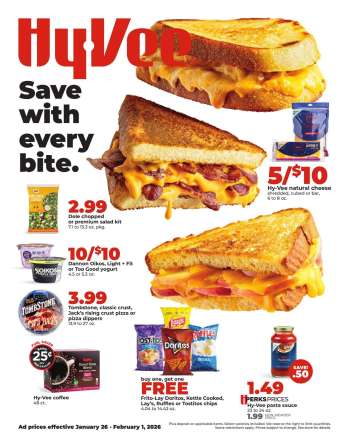 Hy-Vee Flyer - 01/26/2026 - 02/01/2026.