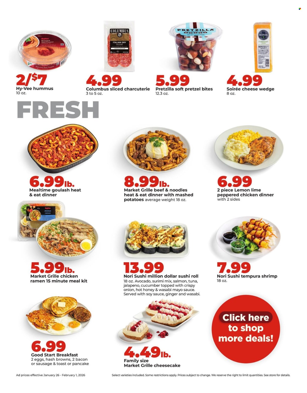 Hy-Vee ad - 01/26/2026 - 02/01/2026. Page 13