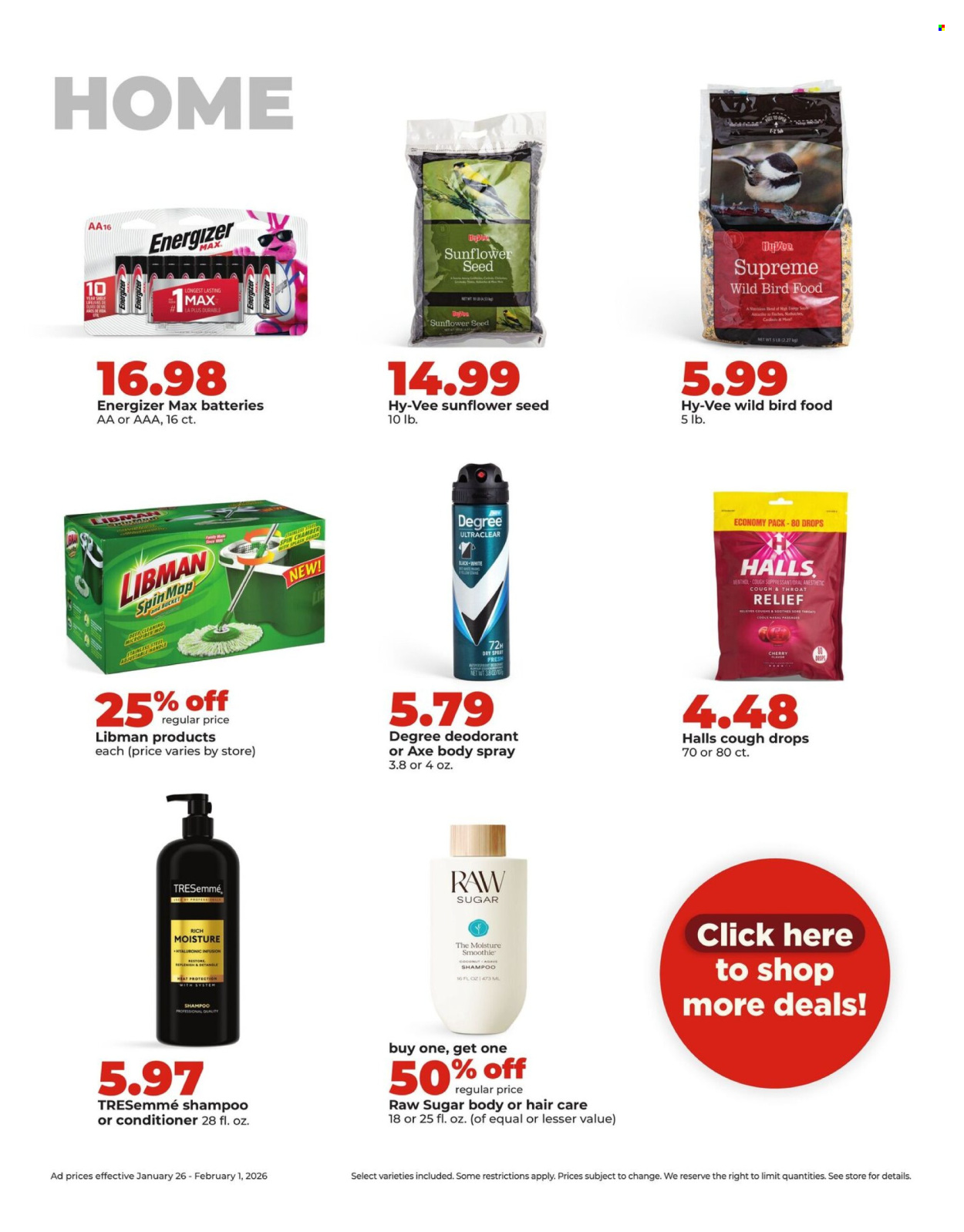 Hy-Vee ad - 01/26/2026 - 02/01/2026. Page 33