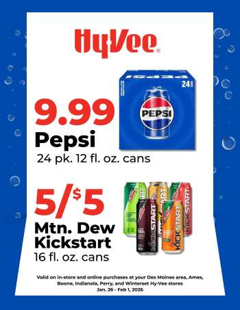Hy-Vee Flyer - 01/26/2026 - 02/01/2026.
