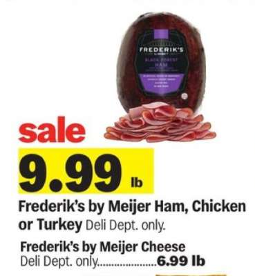 Frederik's by Meijer Ham, Chicken or Turkey