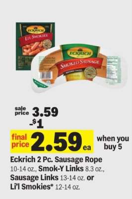 Eckrich Sausages