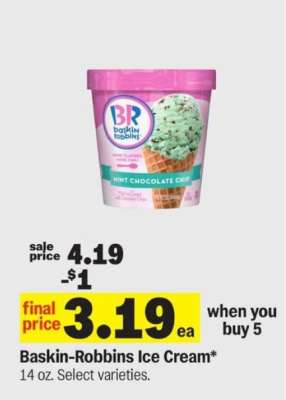 Baskin Robbins Ice Cream