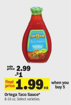 Ortega Taco Sauce*