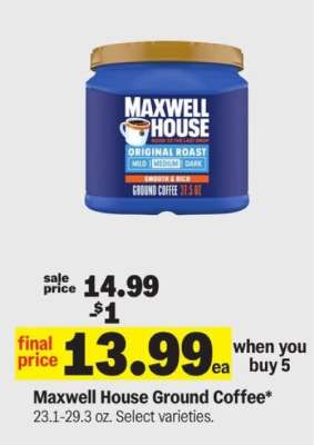 Maxwell House Ground Coffee*