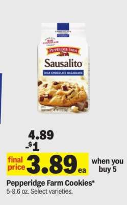 Pepperidge Farm Cookies