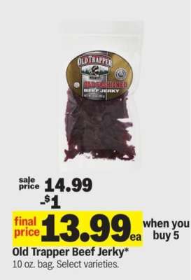 Old Trapper Beef Jerky