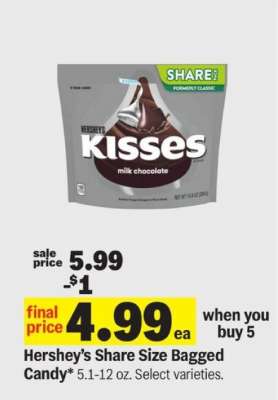 Hershey's Share Size Bagged Candy