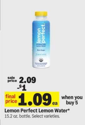 Lemon Perfect lemon water