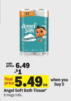 Angel Soft Bath Tissue