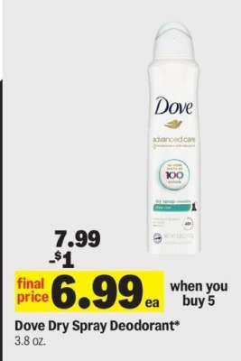 Dove Dry Spray Deodorant