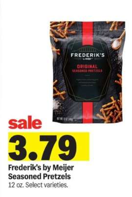 Frederik's by Meijer Seasoned Pretzels*