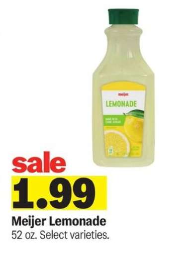 Meijer Lemonade
